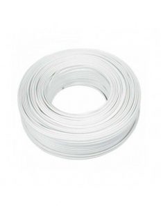 Cable paralelo audio BLANCO 2x1mm (rollo 100m)