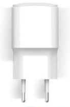 Cargador de móvil USB 3.0A blanco 45W 