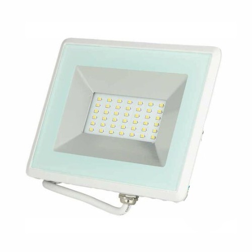 Foco de led blanco 30 watios plano 110/220V 6400K
