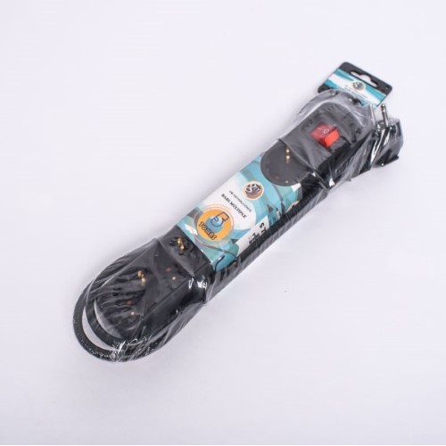 [GM10416] Bases 4 Tomas c/i 1.5m de cable 3 x1.5mm Negra (código antiguo GM10079)