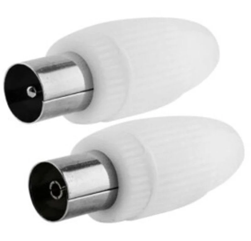 [K13080] Clavija TV recto hembra