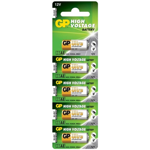 [023AE-B5 GP] Pila alcalina 023AE-Blister 5 Pcs GP